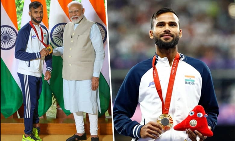 Praveen Kumar celebrates Khel Ratna Award, credits PM Modi for boosting para-sports