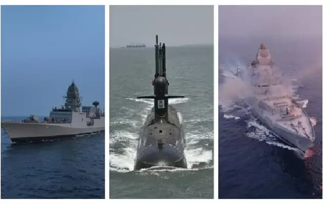 Navy Commissions Three Major Combatants, PM Modi Hails “Empowering India”
