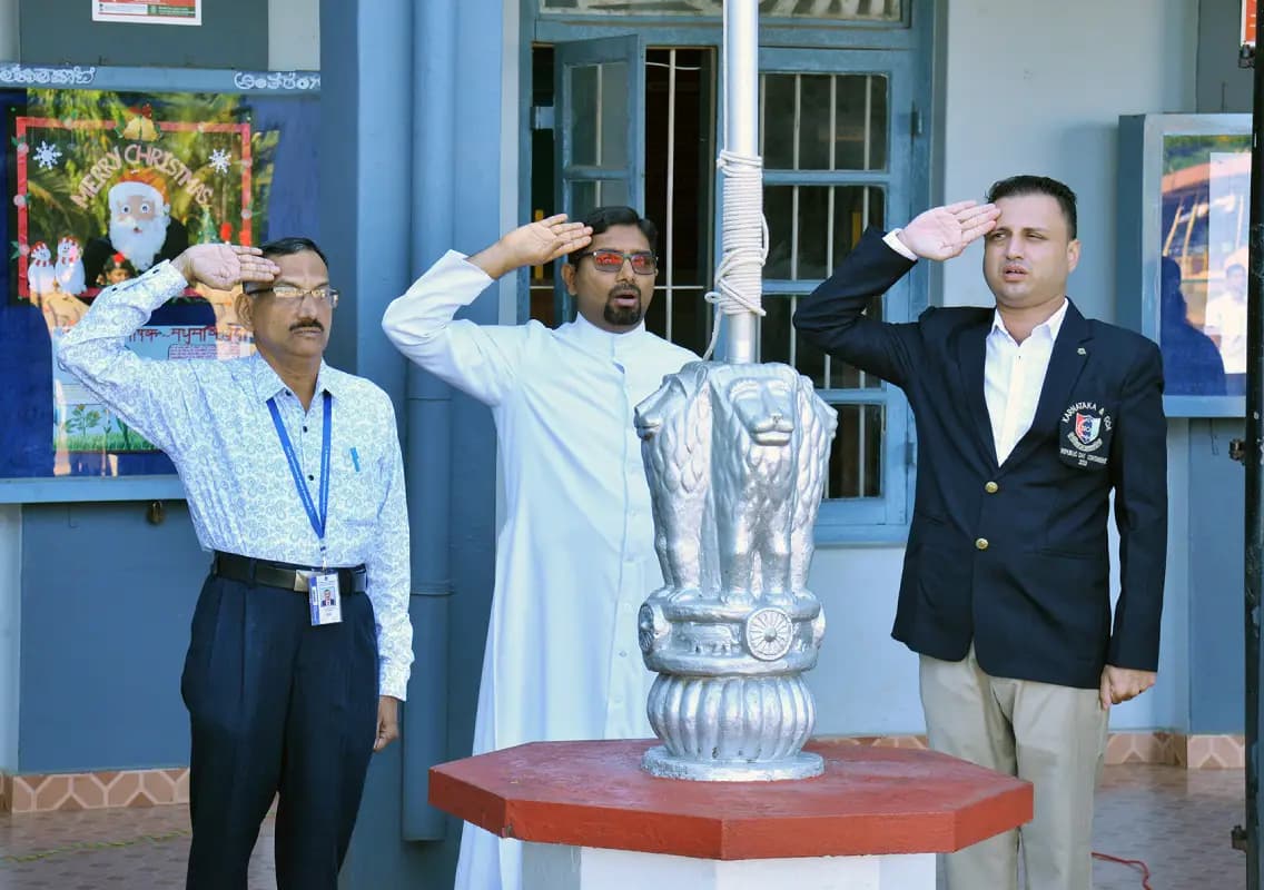 St Philomena College celebrates 76th Republic Day with patriotic fervour