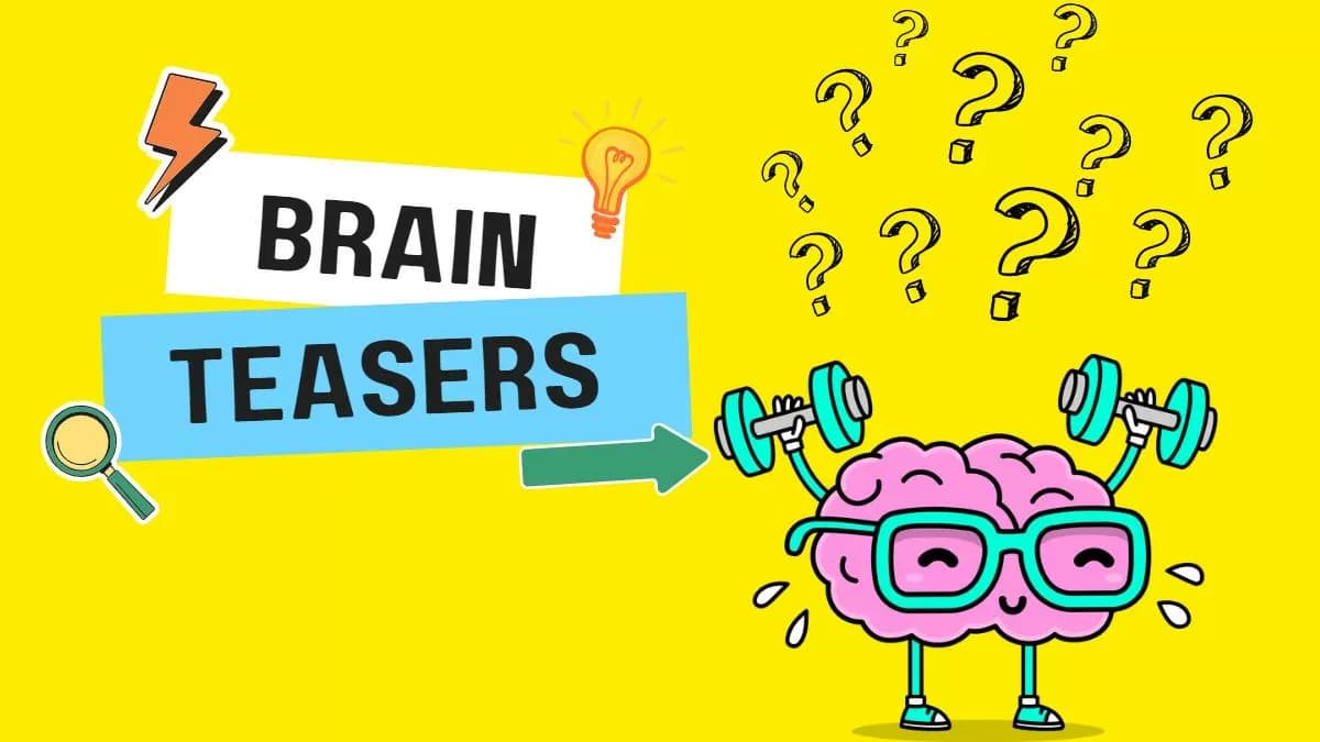 Here’s a small riddle to test your problem-solving skills