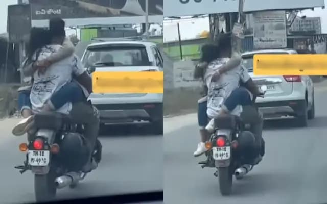 Daring Bike Stunt in Bengaluru Sparks Safety Debate