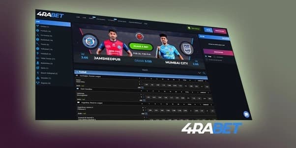 4rabet is a popular bookmaker in India