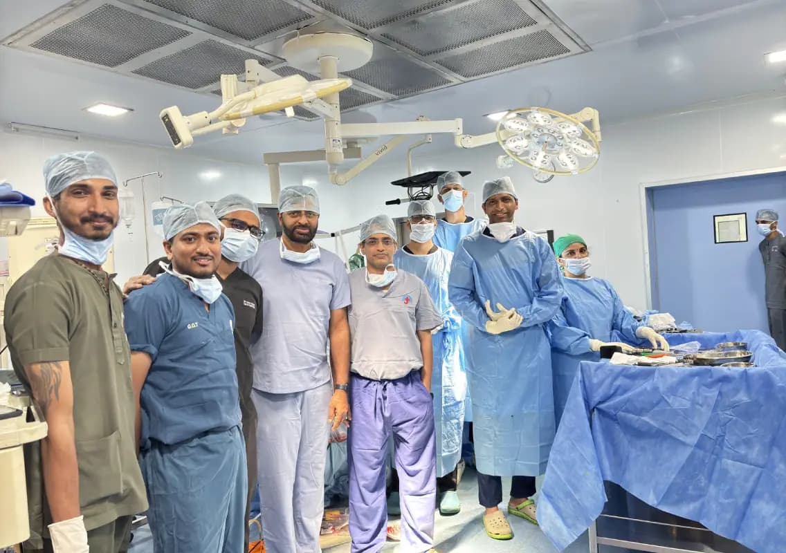 AJ Hospital performs unique arthroscopic bone block surgery for shoulder instability