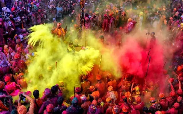 Hindu Community in Rawalpindi Celebrates Holi with Joy