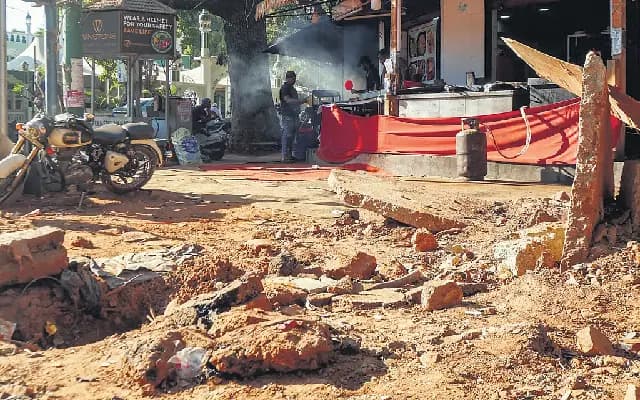 Ramzan Food Street in Frazer Town Faces Major Setback Due to Roadwork