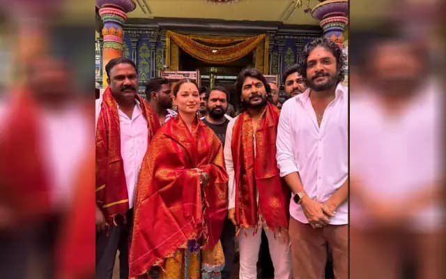 Tamannaah Seeks Blessings at Peddamma Thalli Temple Ahead of Odela 2