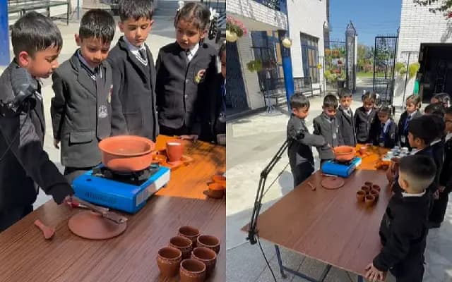 Viral Video of Kindergarten Kids Preparing Tea Takes the Internet by Storm