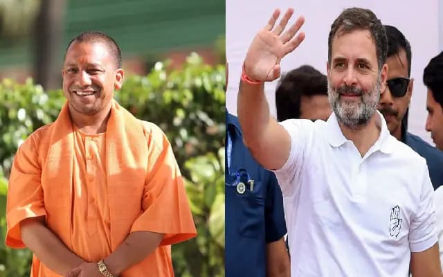 Yogi Adityanath Slams Rahul Gandhi, Accuses Congress of Hindering Development