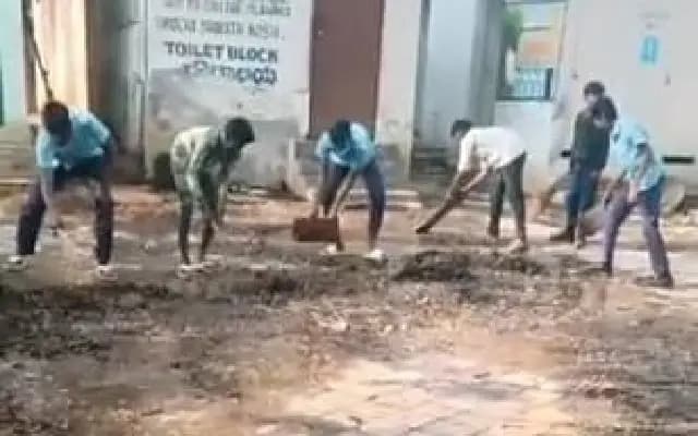 Students Made to Clean Toilet Again: Fresh Incident Sparks Outrage in Bengaluru