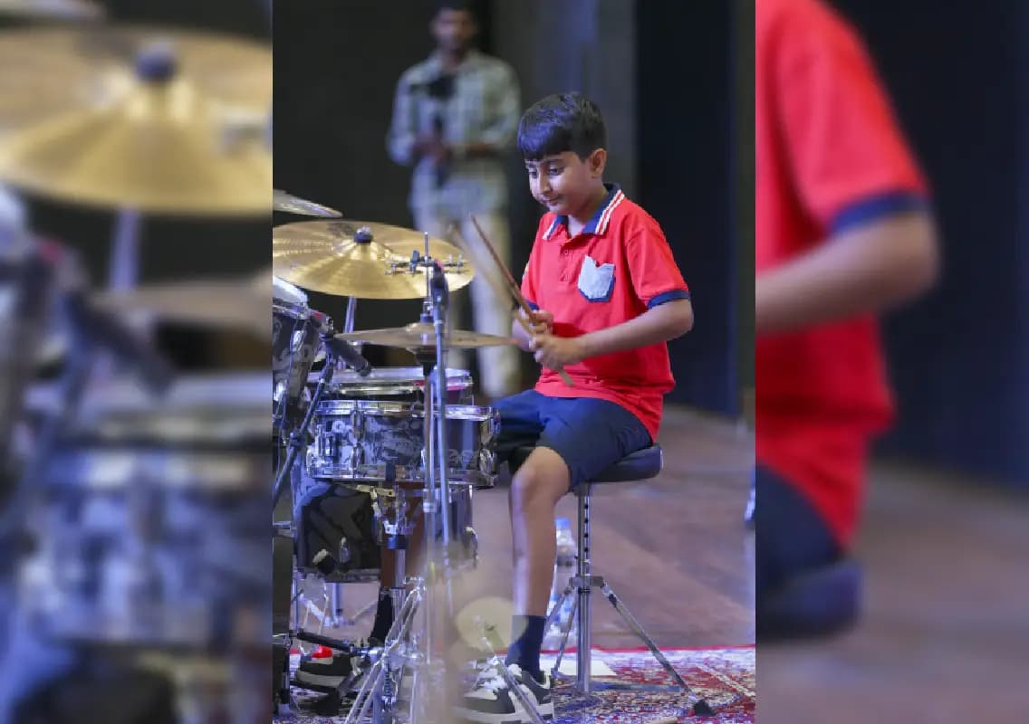 Young drumming prodigy joins Mangaluru’s dynamic band ‘Diamonds & Rust’