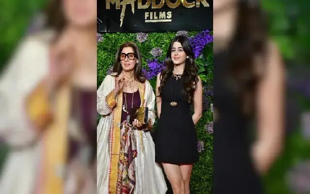 Dimple Kapadia’s Granddaughter Naomika Saran Makes a Glamorous Rare Appearance