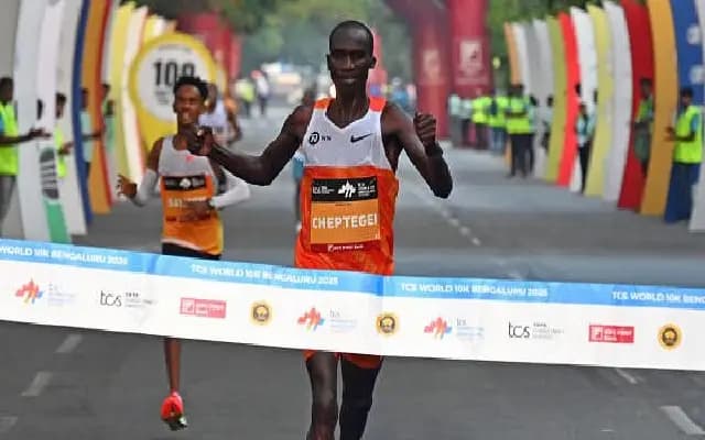 Cheptegei, Chelangat Shine Bright at Thrilling TCS 10K Bengaluru 2025