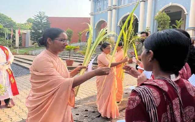 AIMIT Observes Palm Sunday with Solemnity and Spiritual Reflection