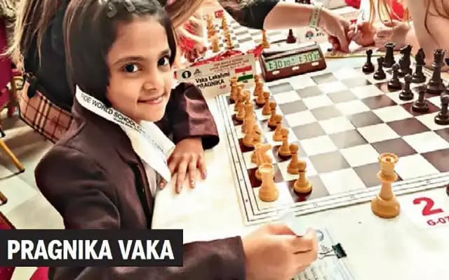 Gujarat’s Pragnika Vaka Becomes U-7 World Chess Champion