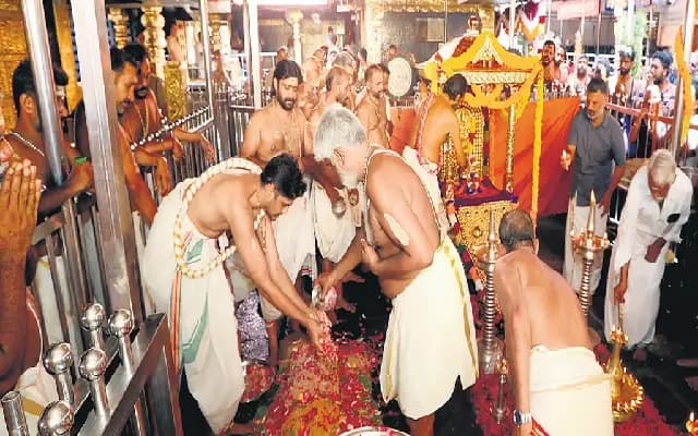 Sabarimala Utsavabali Ritual Begins with Devotion and Grandeur