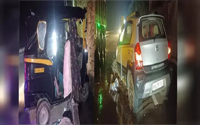 Autorickshaw Driver Killed in Tragic Late-Night Collision near Uppinangady