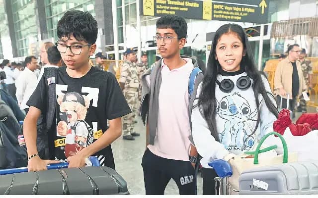 Relief and Gratitude as Karnataka Tourists Return from Conflict-Hit Kashmir