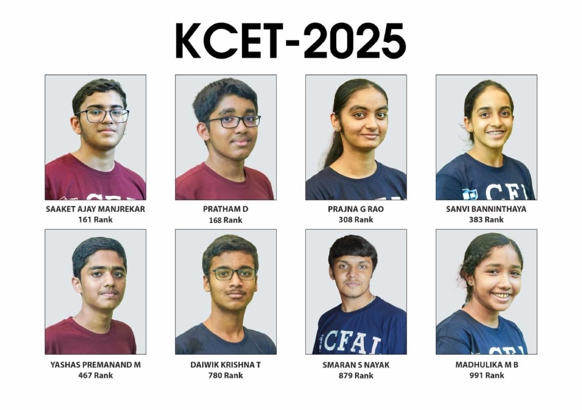 CFAL celebrates KCET 2025 success driven by purpose, not pressure