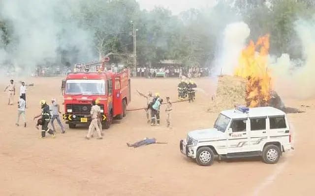 Civil Defence Mock Drill Conducted at RTPS, Raichur to Boost Emergency Preparedness