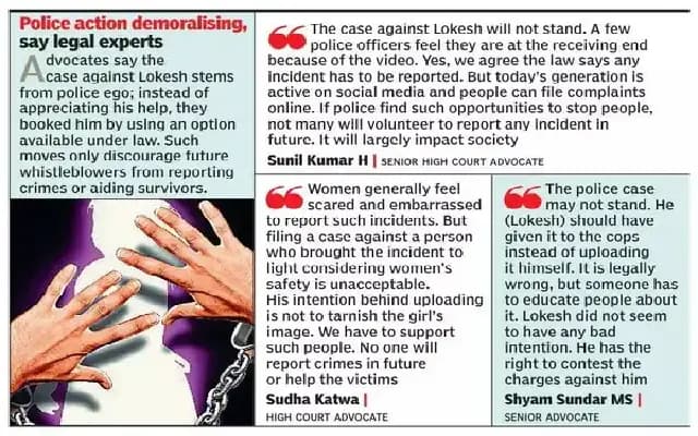 Whistleblower Booked: Bengaluru Man Who Exposed Molester Faces Legal Heat