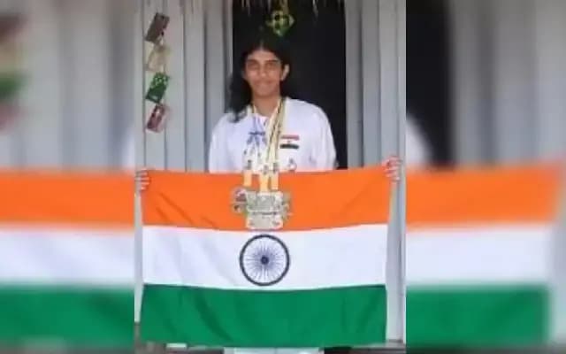 Dharwad’s Nakshatra Shines at International Taekwondo Championship