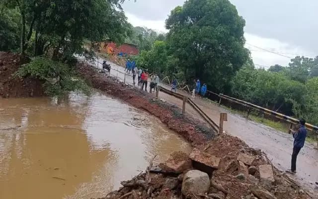 Belagavi Reels Under Rain Fury: Roads Washed Out, Bridges Submerged