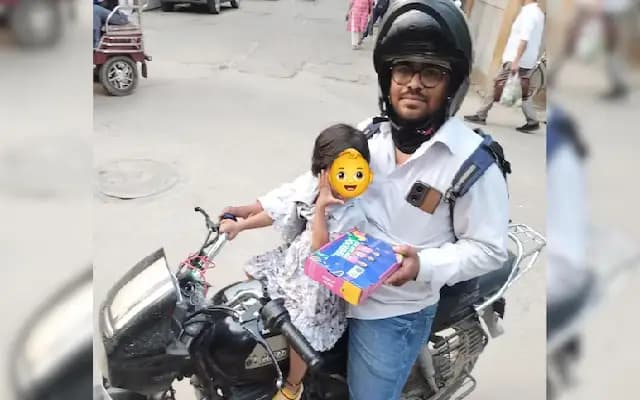 Swiggy Delivery Agent’s Story of Fatherhood and Grit Wins Hearts Online