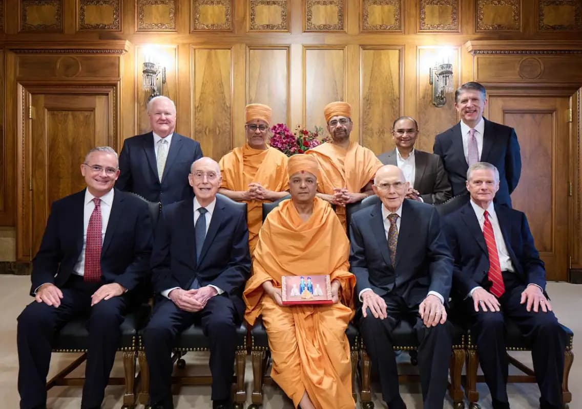 UAE’s message of harmony through BAPS Hindu Mandir reaches America