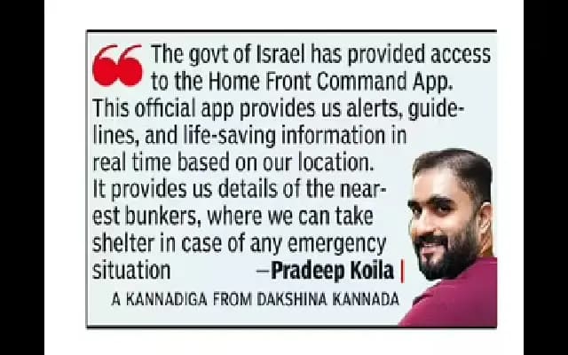 Kannadigas in Israel, Iran Gripped by Fear Amid Ongoing Conflict