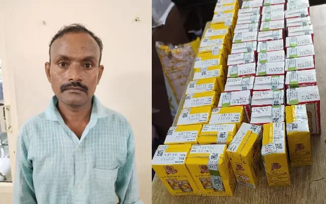 Man Held for Unauthorized Liquor Sale in Udupi Public Area