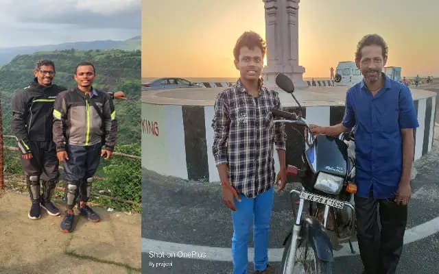Udupi Father-Son Duo to Receive ₹10 Lakh Hero Bike for Iconic Cross-Country Ride