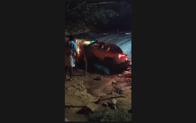 Car Rams Into House Near MM Hills; Call for Road Safety Signage Grows