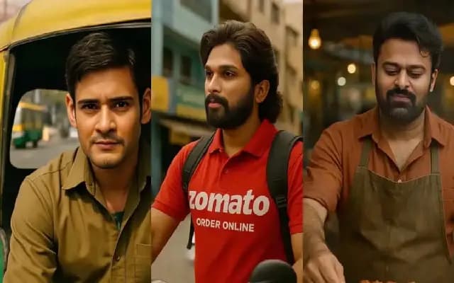 Tollywood Fans Turn Stars into Street Heroes with AI Memes—Internet Can’t Get Enough!