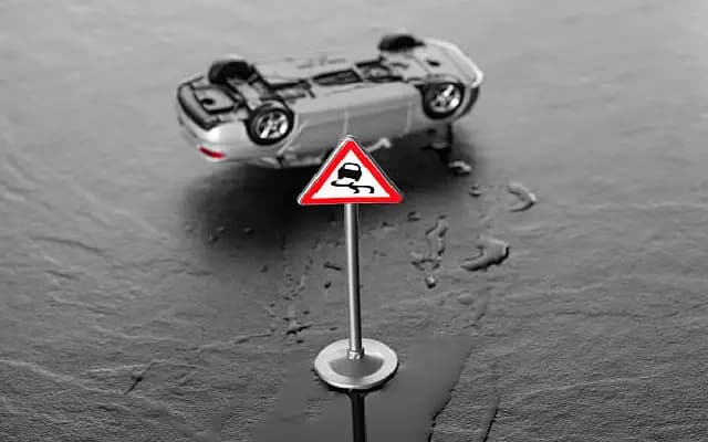 Car Overturns Near Udyavara Bridge, No Injuries Reported