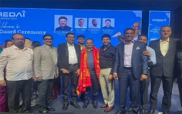 D B Mehta Elected President-Elect of CREDAI Karnataka (2025–27)