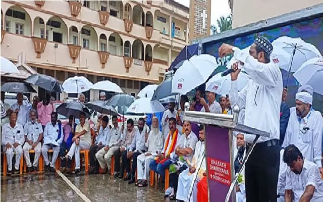 Udupi Unites in Harmony: SYS Karnataka Leads Souharda March for Communal Peace