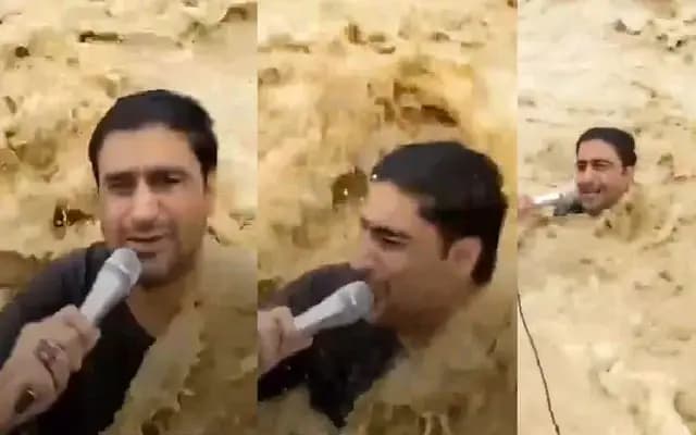 Pakistan Flood Horror: Journalist Swept Away on Live TV as Death Toll Crosses 150