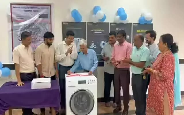 NITK Launches Smart Laundry Services for Hostel Students