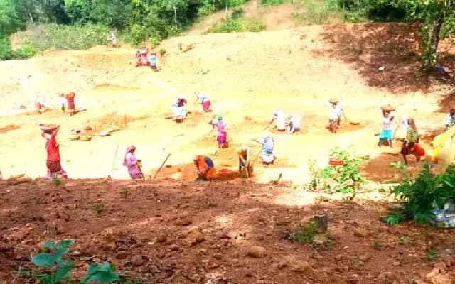 NREGA Staff Launch Non-Cooperation Stir in Udupi Over 6-Month Salary Delay