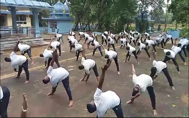 Udupi Police Embrace Fitness with 30-Day Wellness Camp