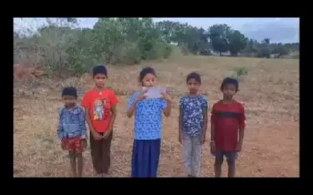 Children Plead with CM as Drought Forces Migration in Hanur Taluk