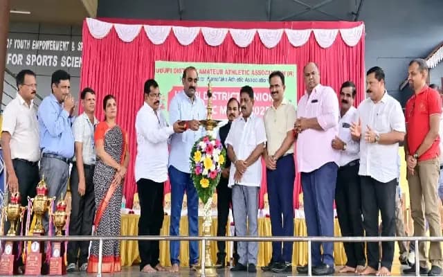 Udupi District Junior Athletic Meet Kicks Off with Enthusiasm