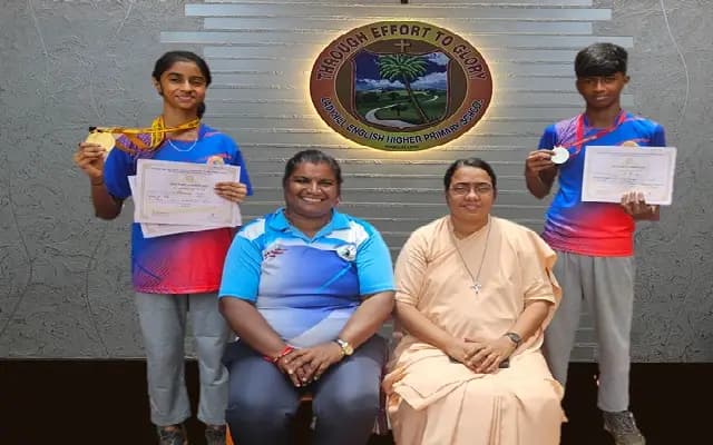 Ladyhill students shine at CISCE Regional Sports 2025 in Bengaluru