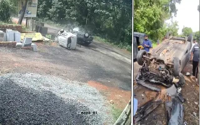 Three Injured, Including Toddler, in Head-On Collision Near Kerekad