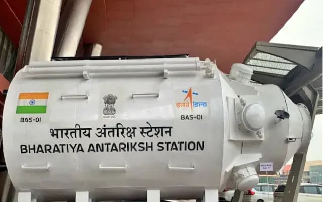 ISRO unveils Bharatiya Antariksh Station module at National Space Day