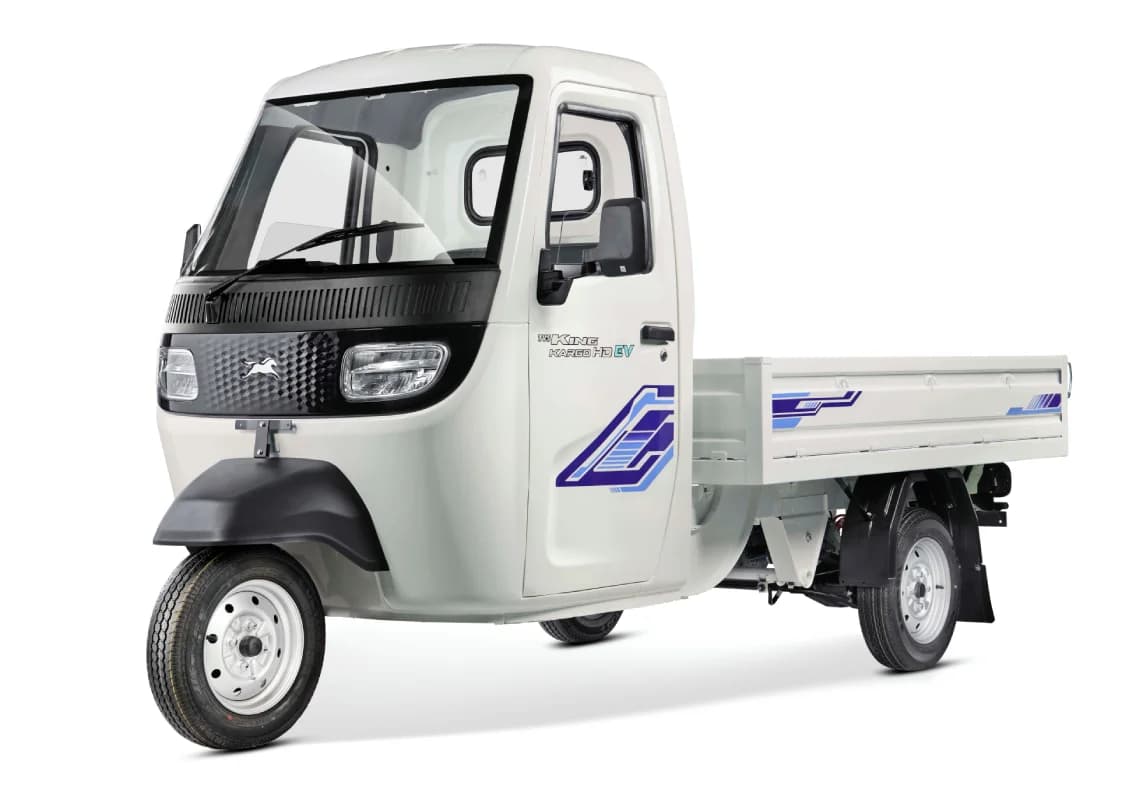 TVS launches King Kargo HD EV, India’s first smart cargo three-wheeler