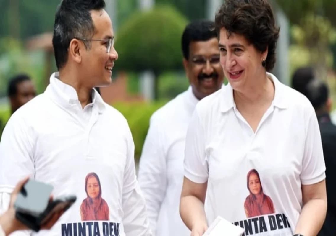 Watch: ‘Who gave them the right?’ — Bihar woman slams Congress over protest T-shirts