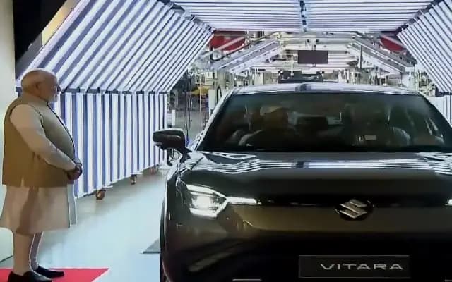 PM inaugurates Maruti Suzuki’s EV and battery plant in Gujarat