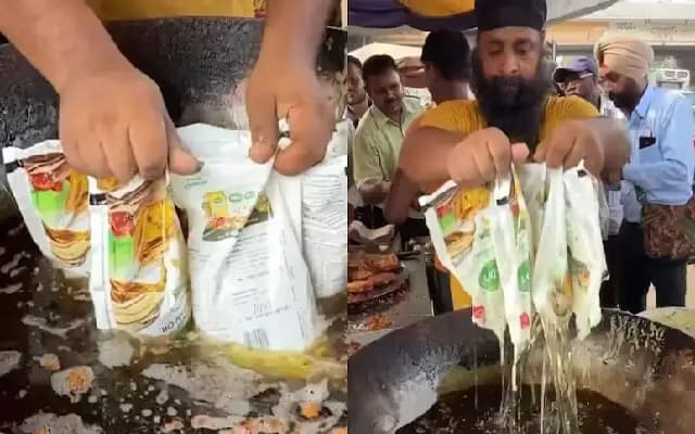 Plastic-Fried Pakoras? Viral Ludhiana Video Sparks Food Safety Outrage
