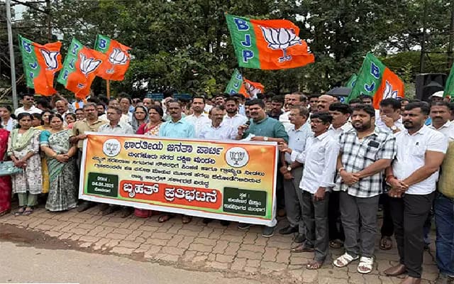 BJP Slams State Govt Over ‘Unjust Power Bill Burden’